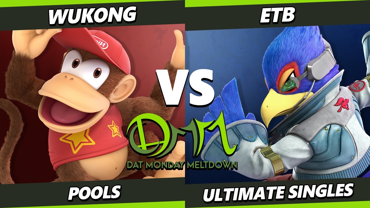 DAT MM 371 - Wukong (Diddy Kong) Vs. ETB (Falco) Smash Ultimate - SSBU