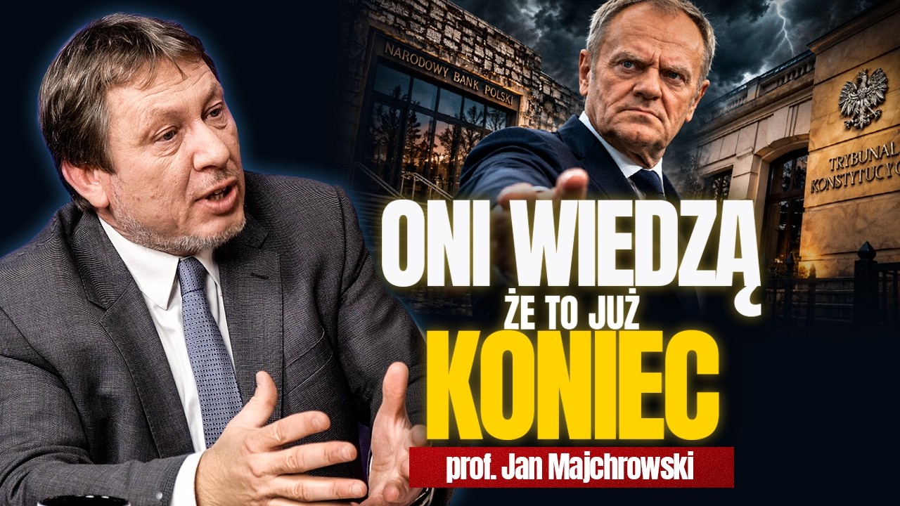 Chcą przejąć TK i NBP, bo wiedzą, że to już KONIEC? Prof. Jan Majchrowski wyjaśnia