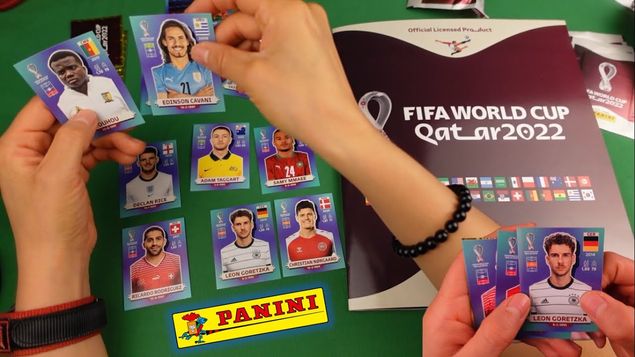 LLENANDO ÁLBUM DEL MUNDIAL QATAR 2022 PANINI | ASMR