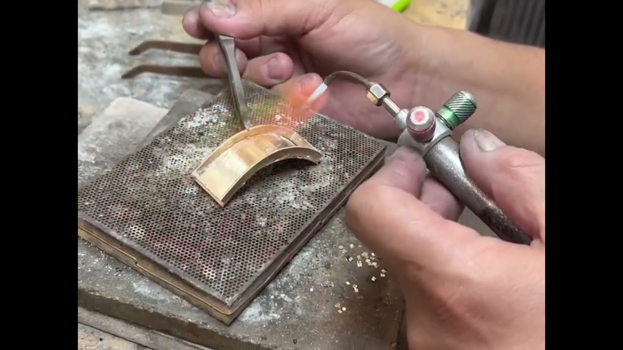 Como Se Hace Esclava Tejido Chino Con Placa Biselada y Nombre
