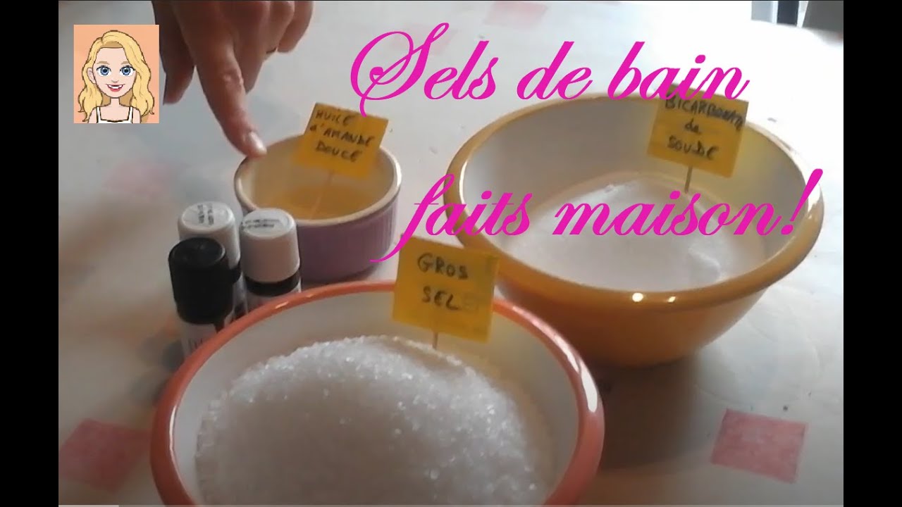 Fabrique  Tes Sels de Bain Maison en Quelques Minutes: LA recette facile! 👍💖