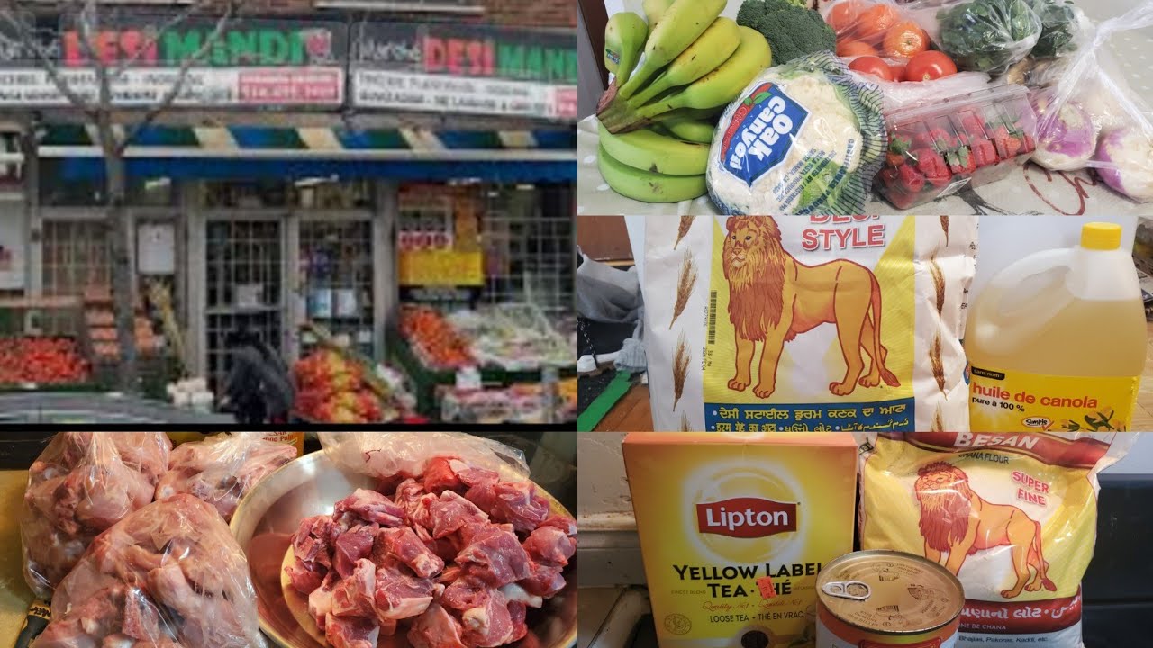 MONTHLY GROCERY FROM DESI MANDI#PAKISTANI GROCERY STORE IN MONTREAL CANADA//@msvloggercanada8282//