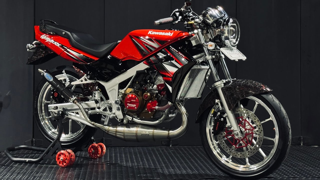 NINJA SS MERAH RESTORASI MODIF || BADAS GARAGE