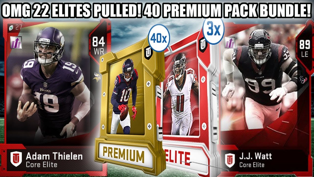 БОЖЕ, ВЫПАЛО 22 ЭЛИТНЫХ ИГРОКА! НАБОР ИЗ 40 ПРЕМИУМ-ПАКОВ! MUTREWARDS! | MADDEN 19 ULTIMATE TEAM