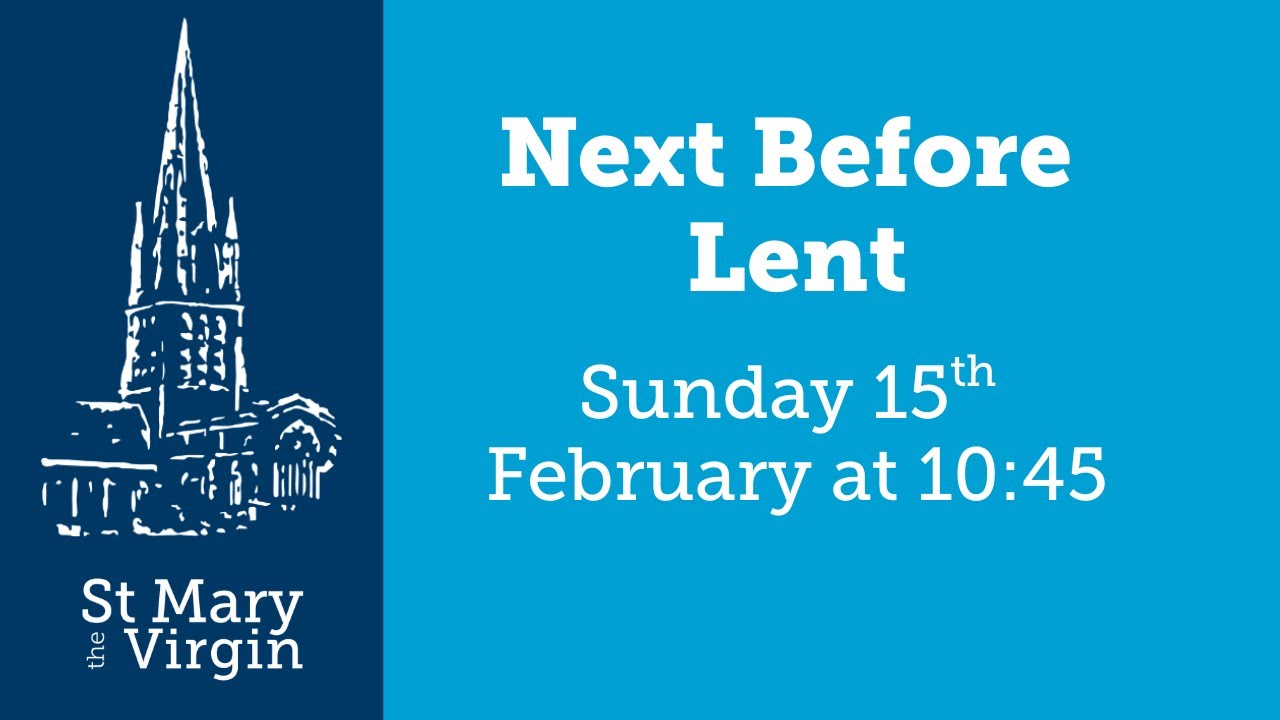 Next Before Lent
