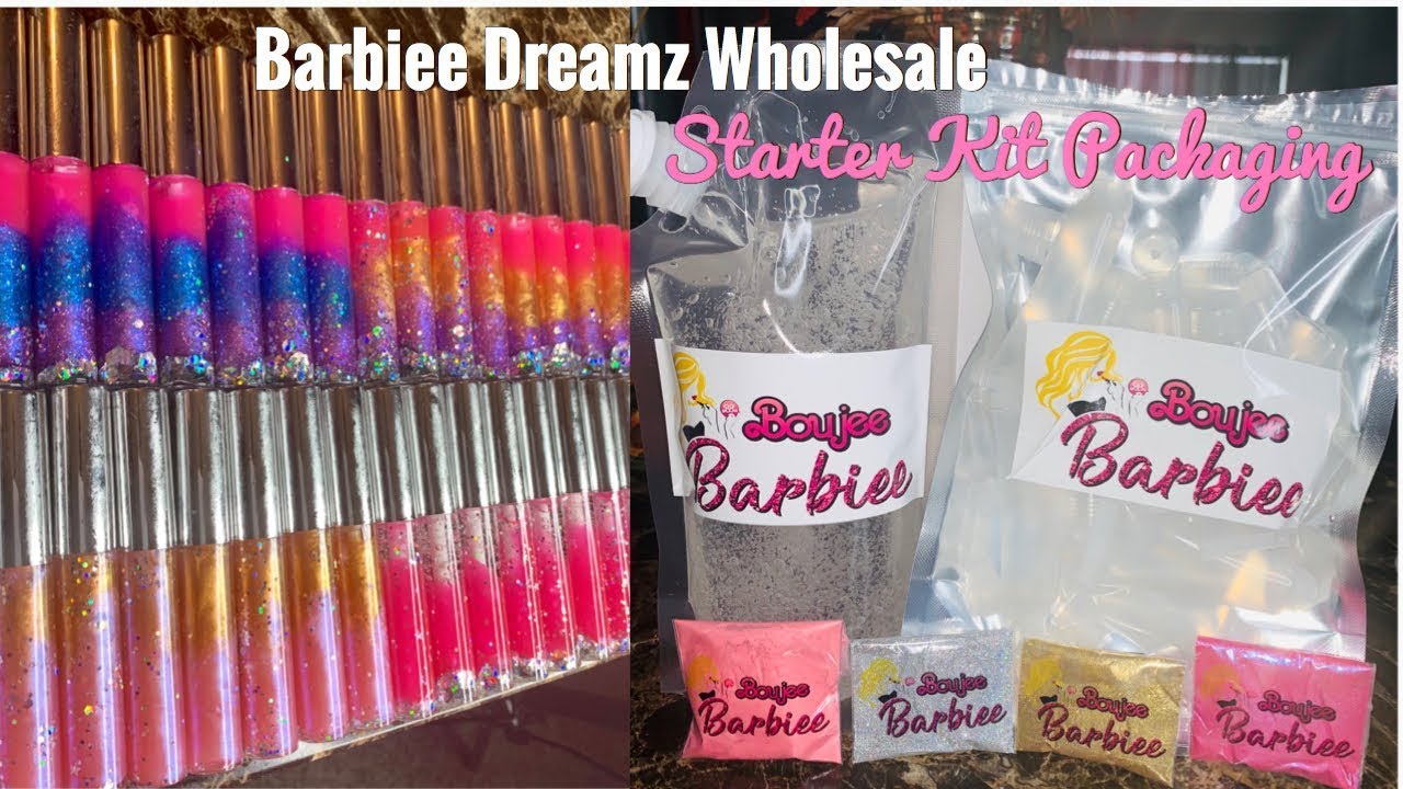 Оптовые продажи кукол Barbiee Dreamz | Упаковка стартового набора для блеска для губ | Как сделат...