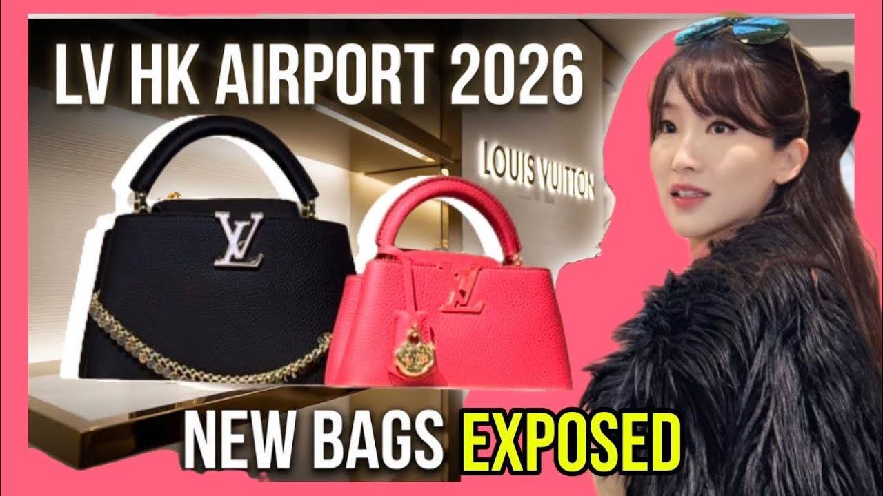LOUIS VUITTON Hong Kong Airport Boutique 2026 | New Collection & Must-Have Bags ✨👜
