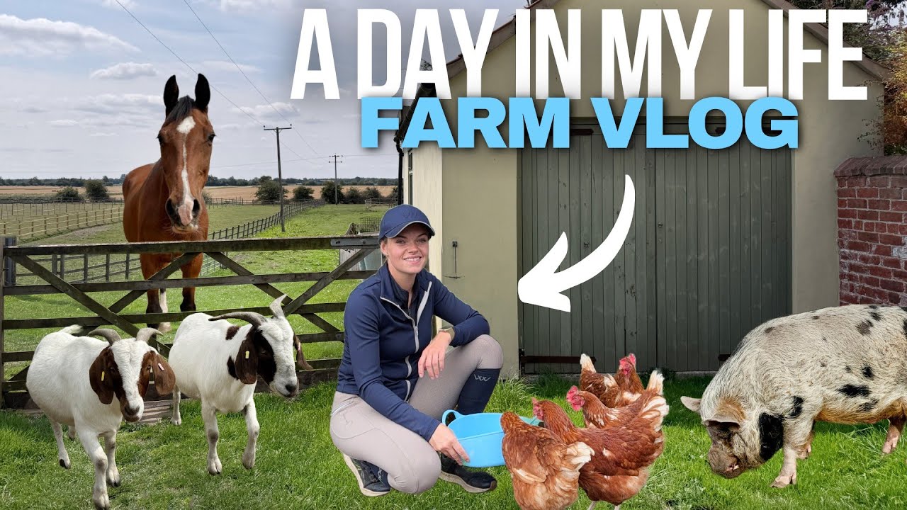 A Day In My Life On The Farm 🐴🐐