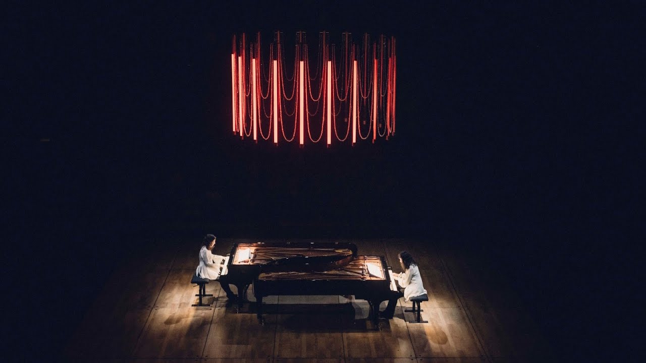 Katia & Marielle Labèque - Cocoon Of Shawls | Glass / Cocteau Trilogy | Live @Cité de la musique