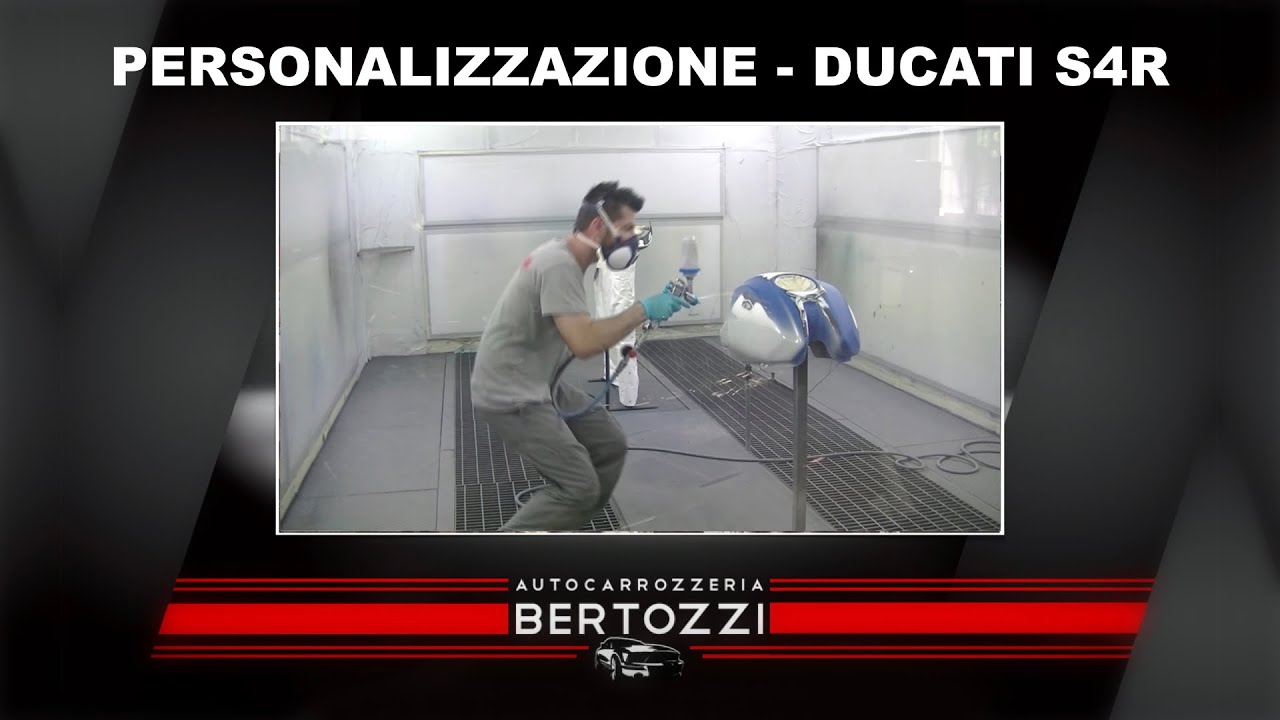 Personalizzazione & Verniciatura Ducati S4R - Carrozzeria Bertozzi - Reggio Emilia