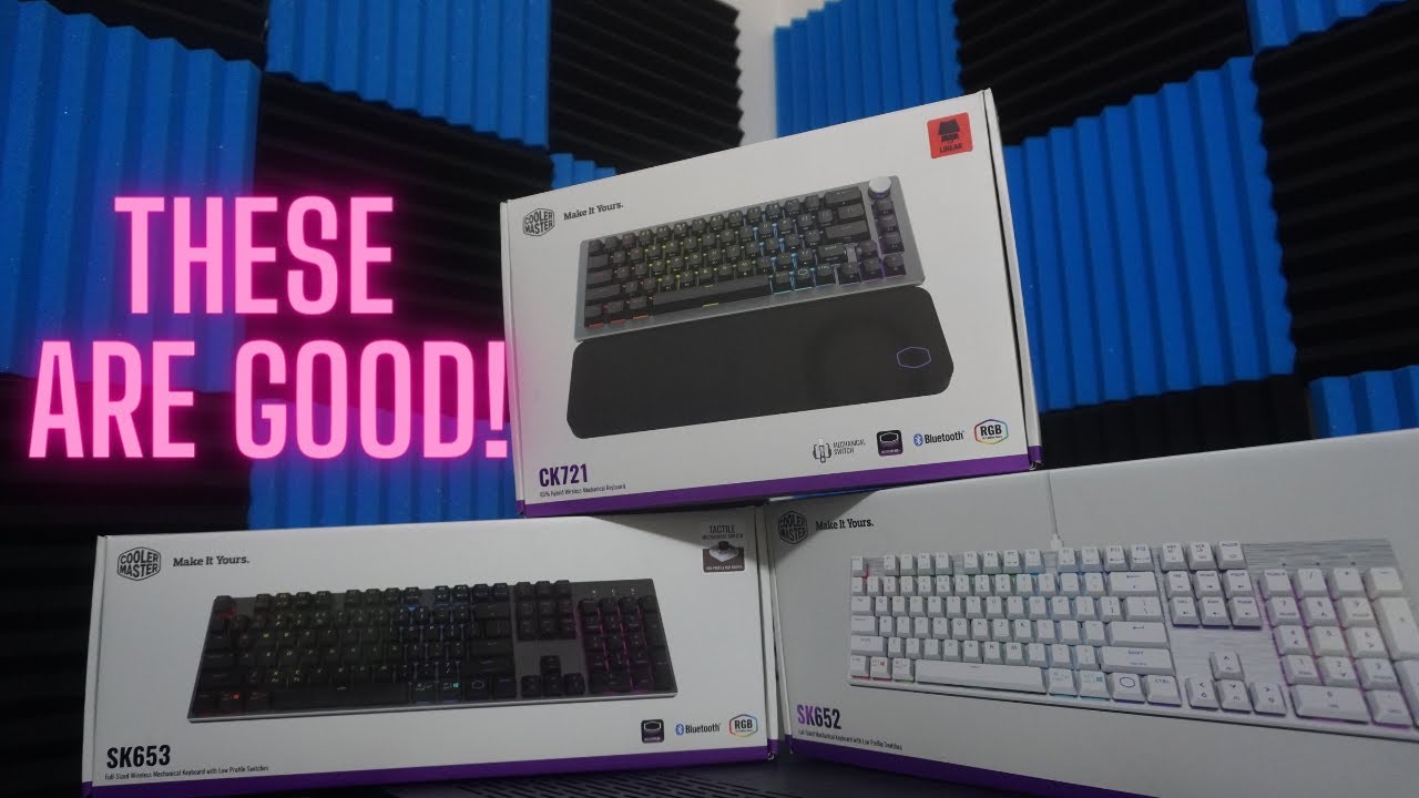 Cooler Master makes some DOPE Keyboards!
