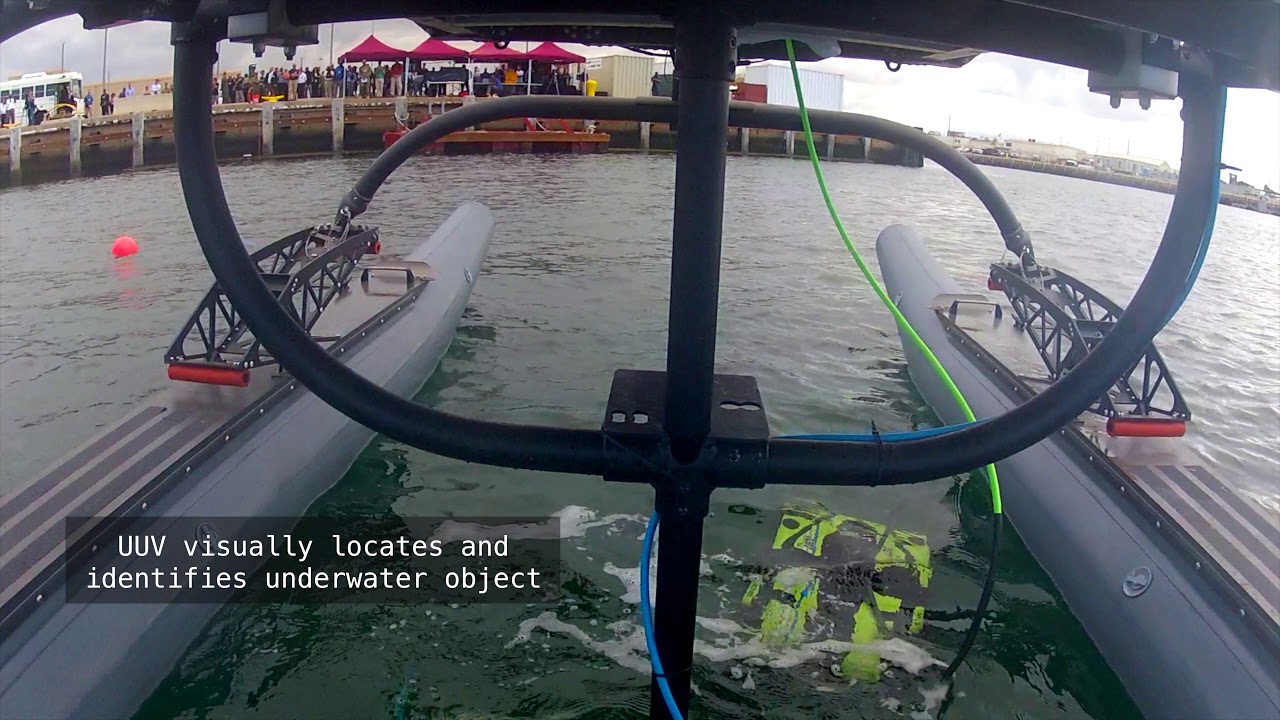 Multi-domain WAM-V UMS: ROV Mission