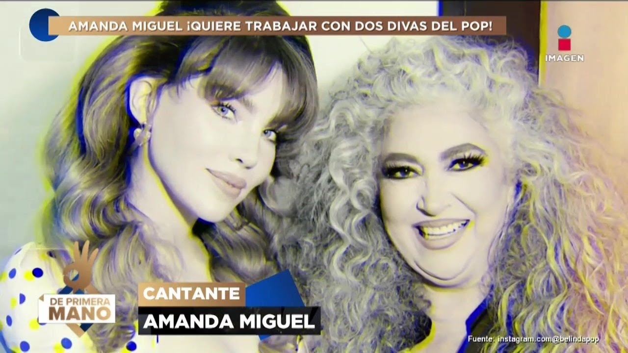 Amanda Miguel podría tener una COLABORACIÓN con Belinda y Karol G | De Primera Mano