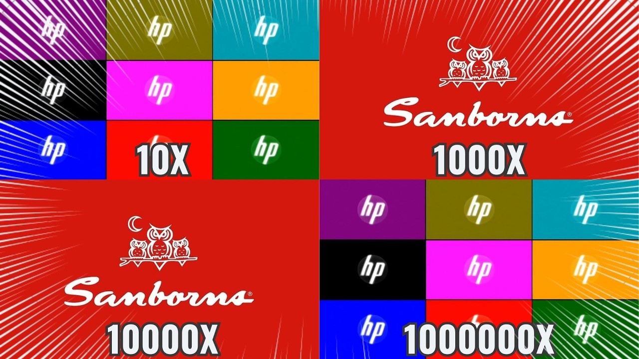 Hp Logo And Sanborns Logo Intro Getting 1000000X Fast