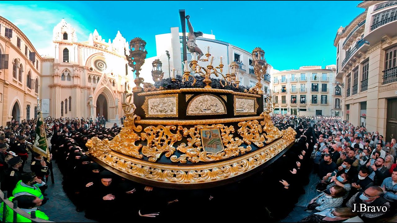 SALIDA DEL CRISTO DE LA CLEMENCIA - ANTIGUO MUTILADO (Málaga, 2022)