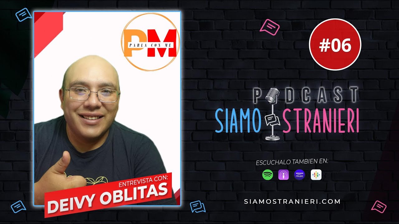 Entrevista #06 Con Deivy Oblitas | El Profesor Peruano que Conquistó Italia | PARLA CON ME