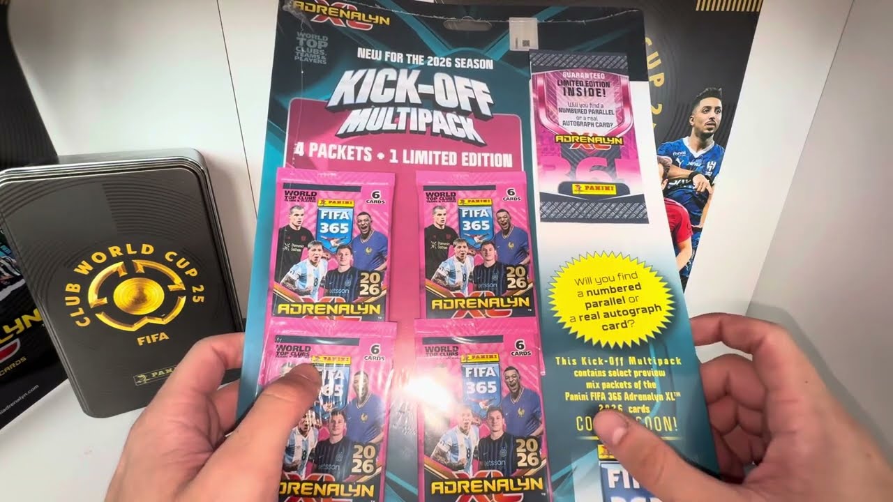 Nowość od Panini! FIFA 365 2026! Otwieramy 2x Kick-off Multi pack!