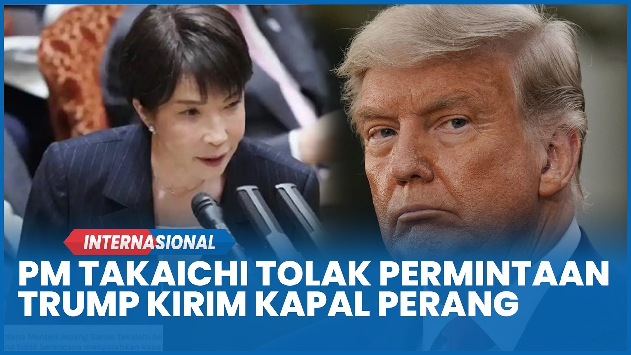 PM Jepang Takaichi Tolak Permintaan Trump Kirim Kapal Perang ke Selat Hormuz: Belum Ada Rencana!