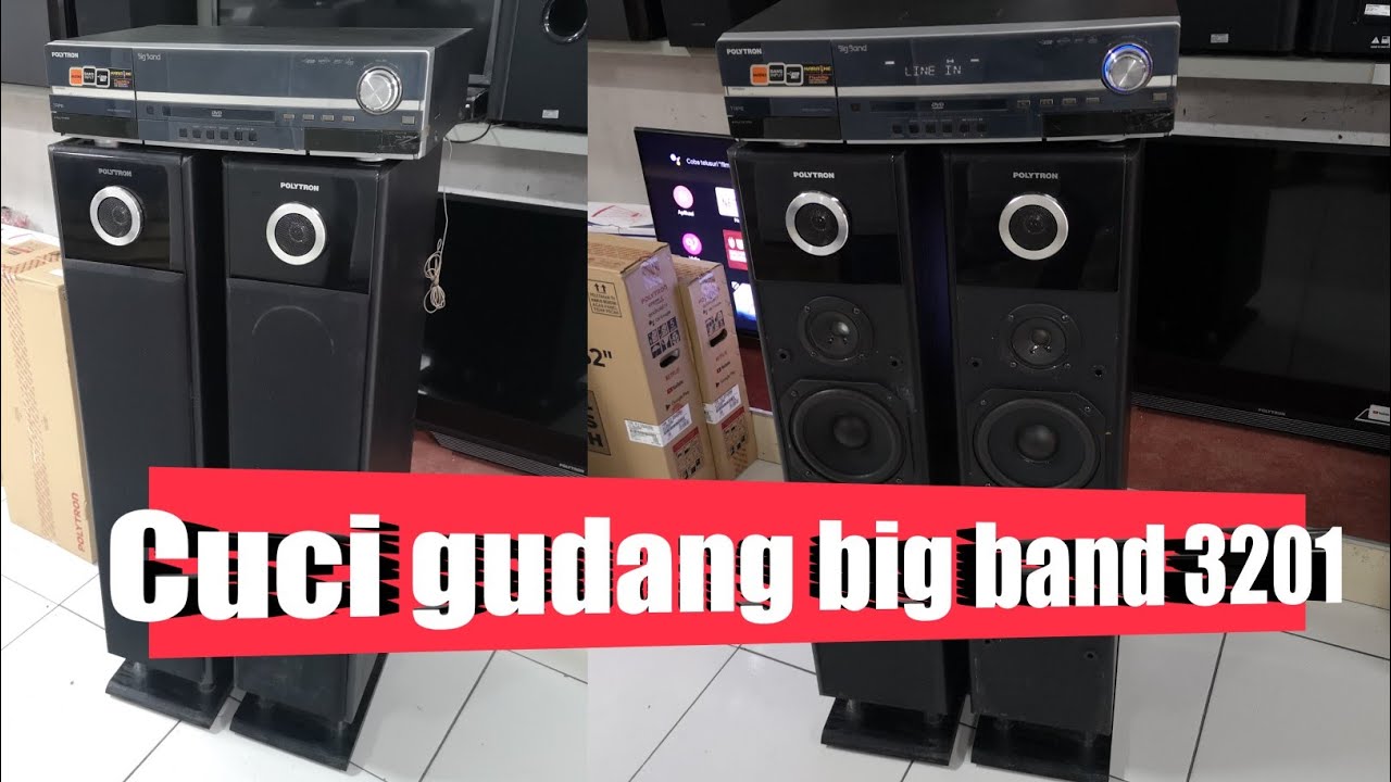 harga speaker Polytron big band 3201!!! cuci gudang