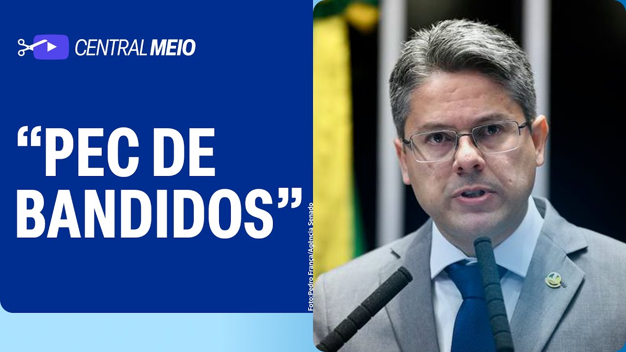 Senador Alessandro Vieira, relator da PEC da Blindagem: “desenhada para proteger bandidos”