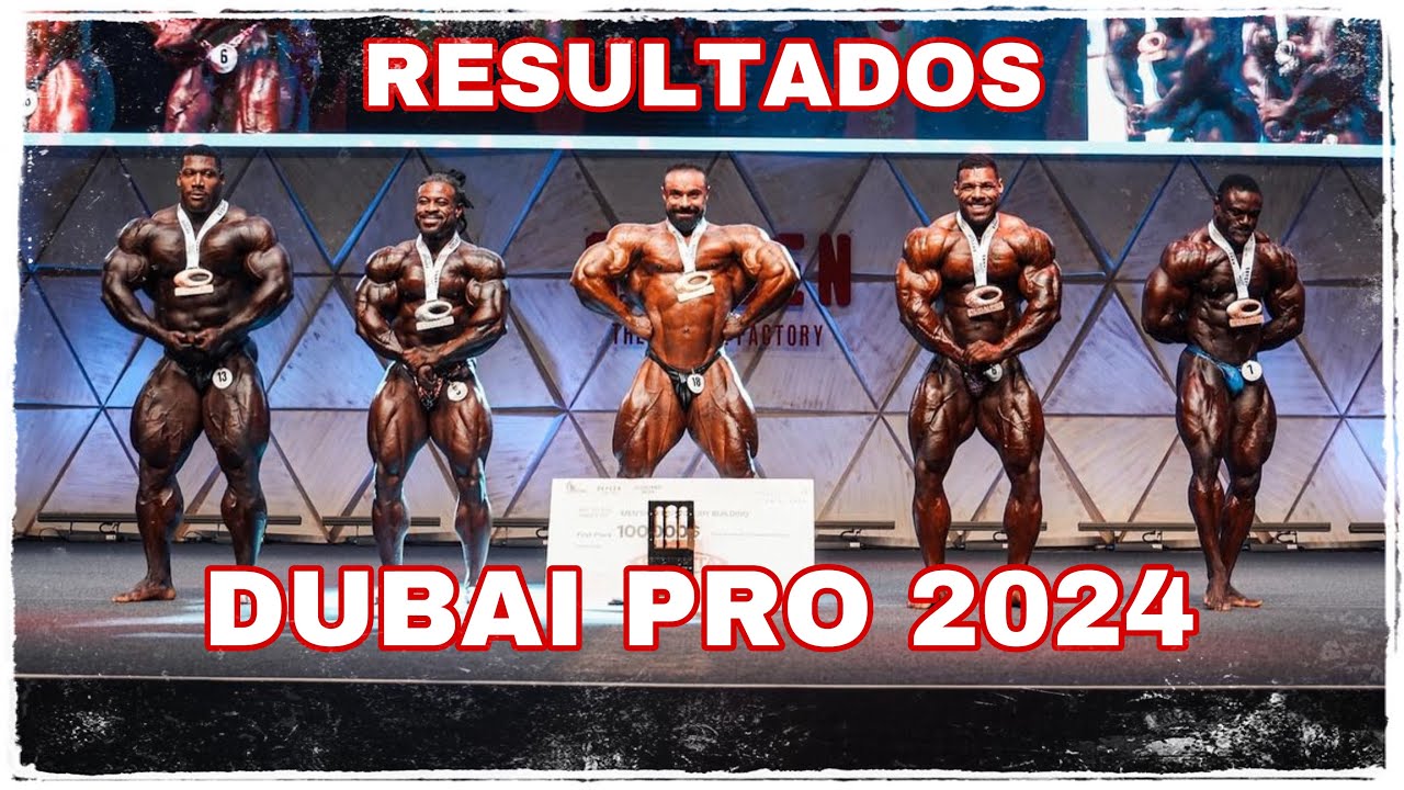 RESULTADOS FINALES DUBAI PRO 2024. | TABANI SE LLEVA 100K.