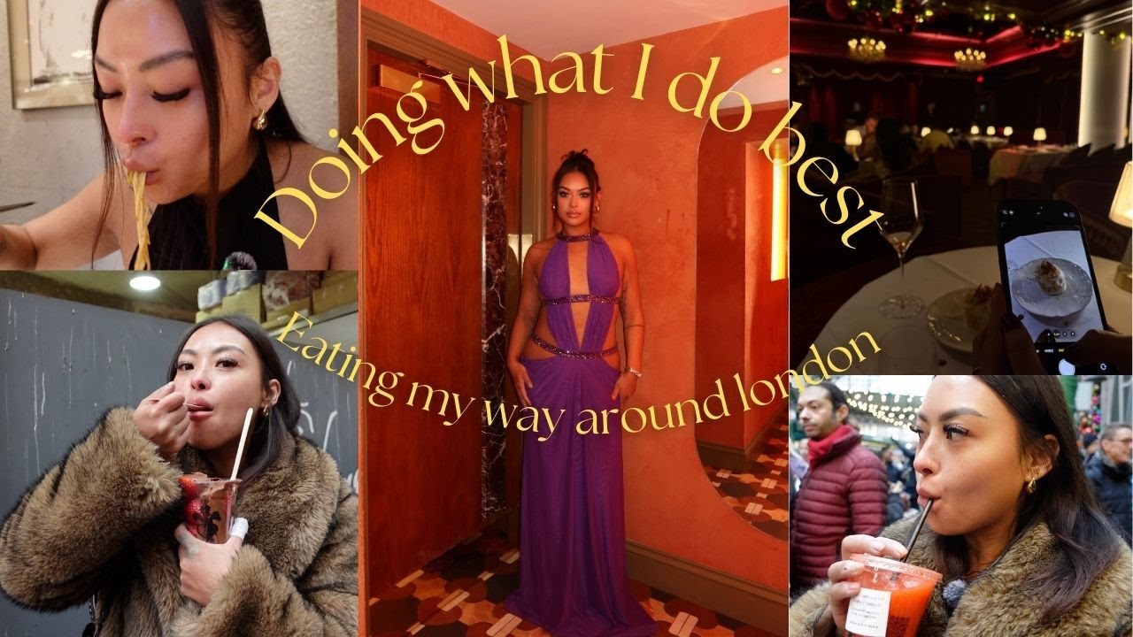 London Vlog | Come Eat With Me - Big Back Baddie 🤣 Borough Market, Mistress of Mayfair, Din Tai Fang