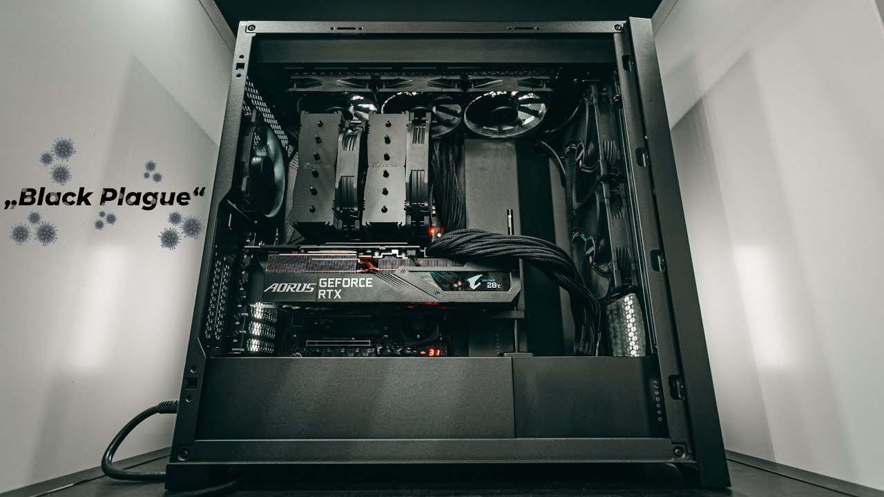 The Truth about Air-Cooled RTX 3090 + Ryzen 5950x Build 🤔⚫⬛ [Creators Opinion]