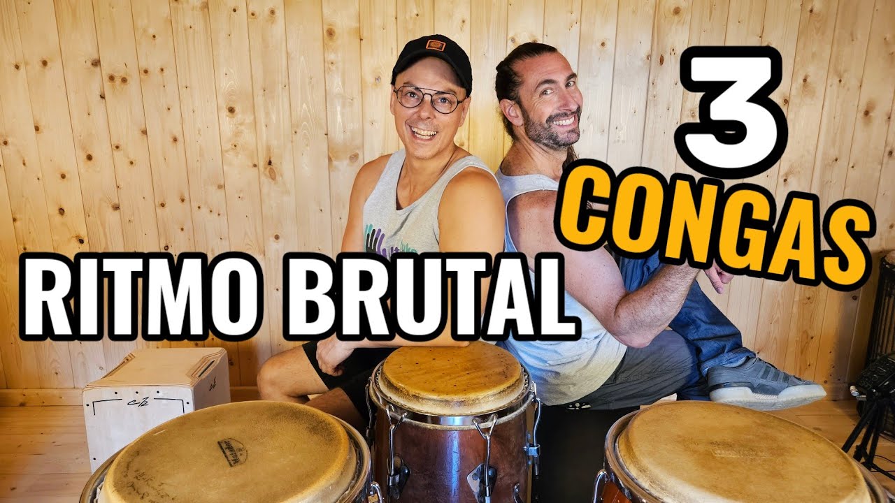 👉RITMOS AFROCUBANOS A 3 CONGAS👈🎵