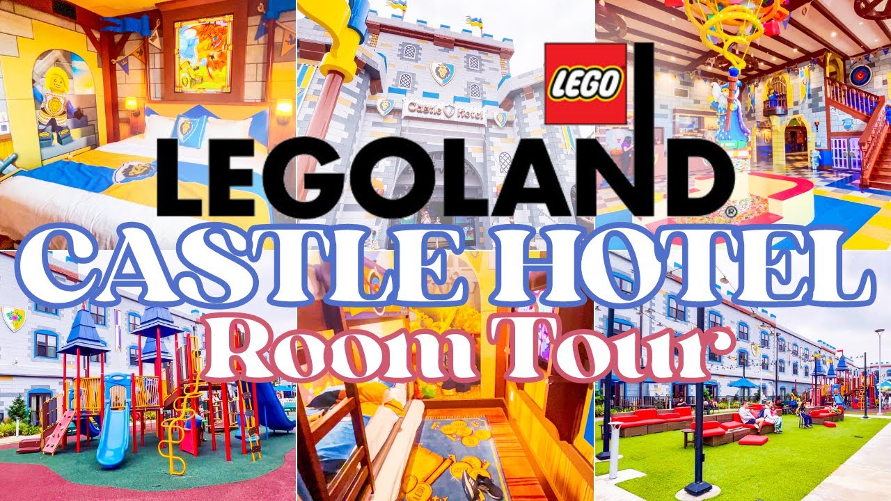 Обзор отеля-замка LEGOLAND/экскурсия по номерам класса люкс «Рыцари и драконы»