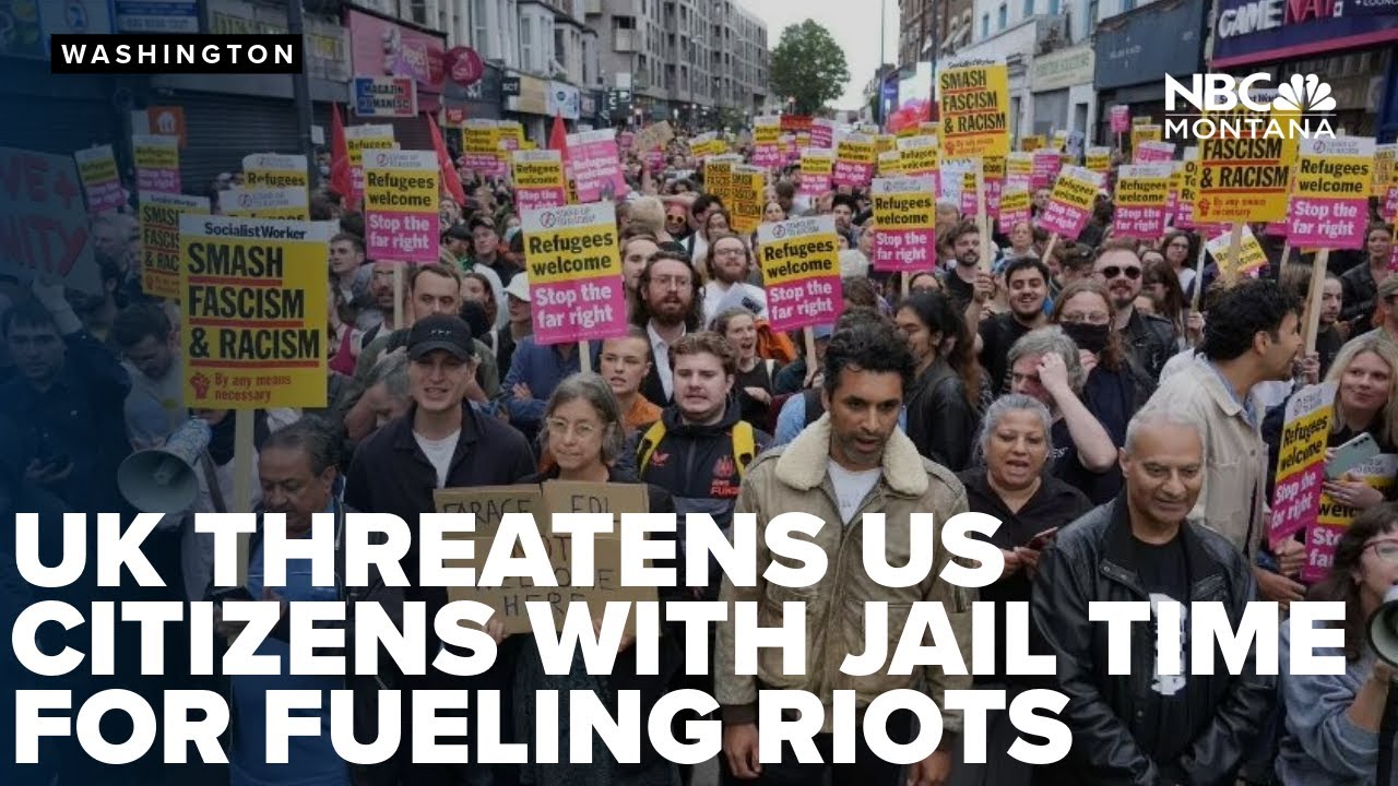 UK authorities threaten extradition, jail to US citizens for online posts stoking riots