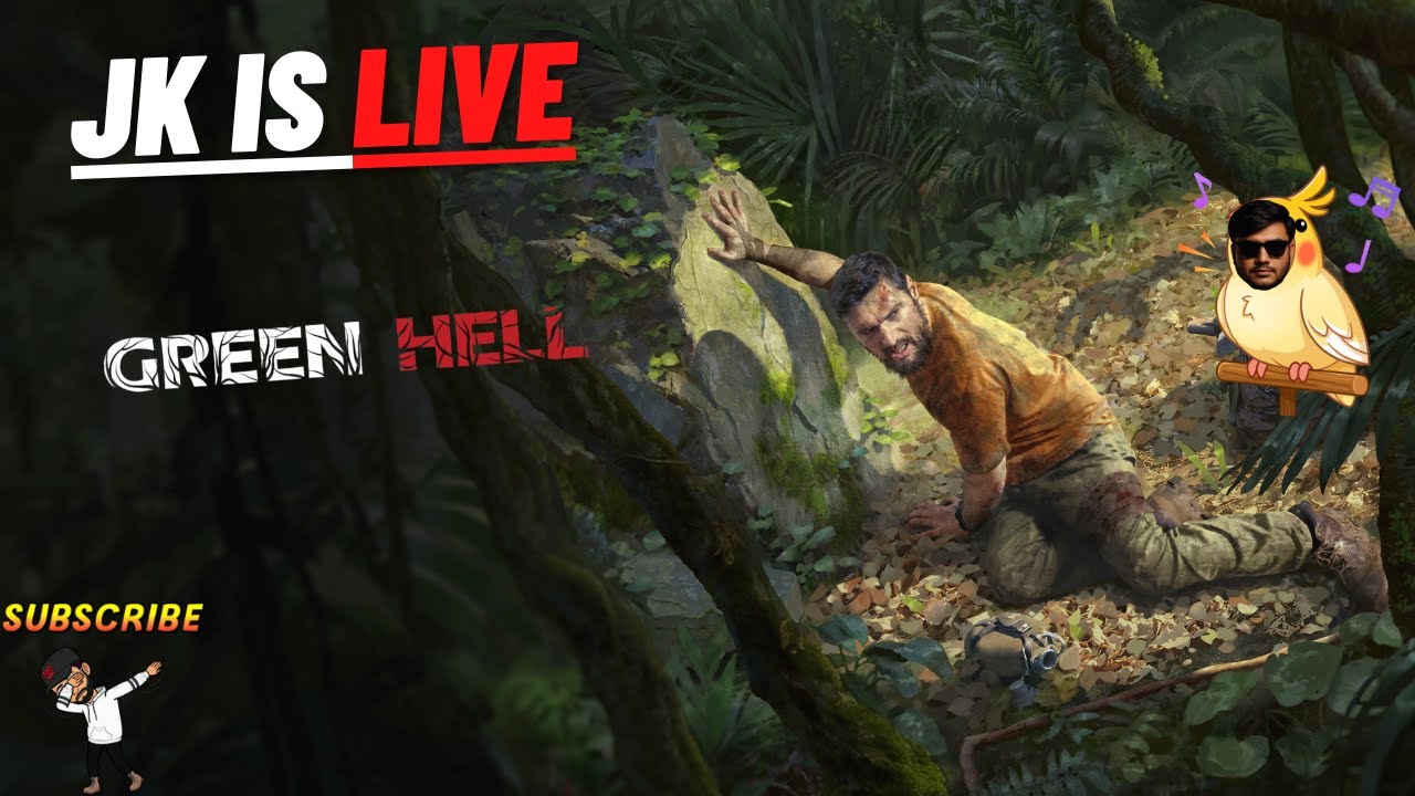 Green Hell Gameplay | Realistic Jungle Survival Live ✨