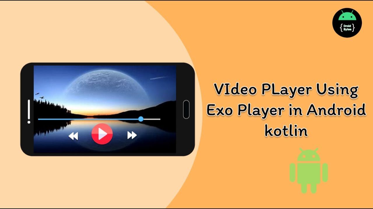 How to make Video player in Android Using Kotlin using Exo Player || Easy Trick💯
