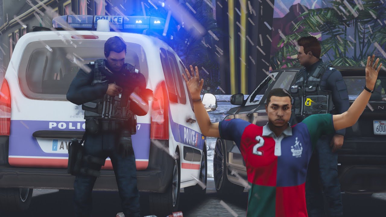 [GTA 5] GROSSE PATROUILLE SOUS LA PLUIE AVEC LA POLICE | LSPDFR #998