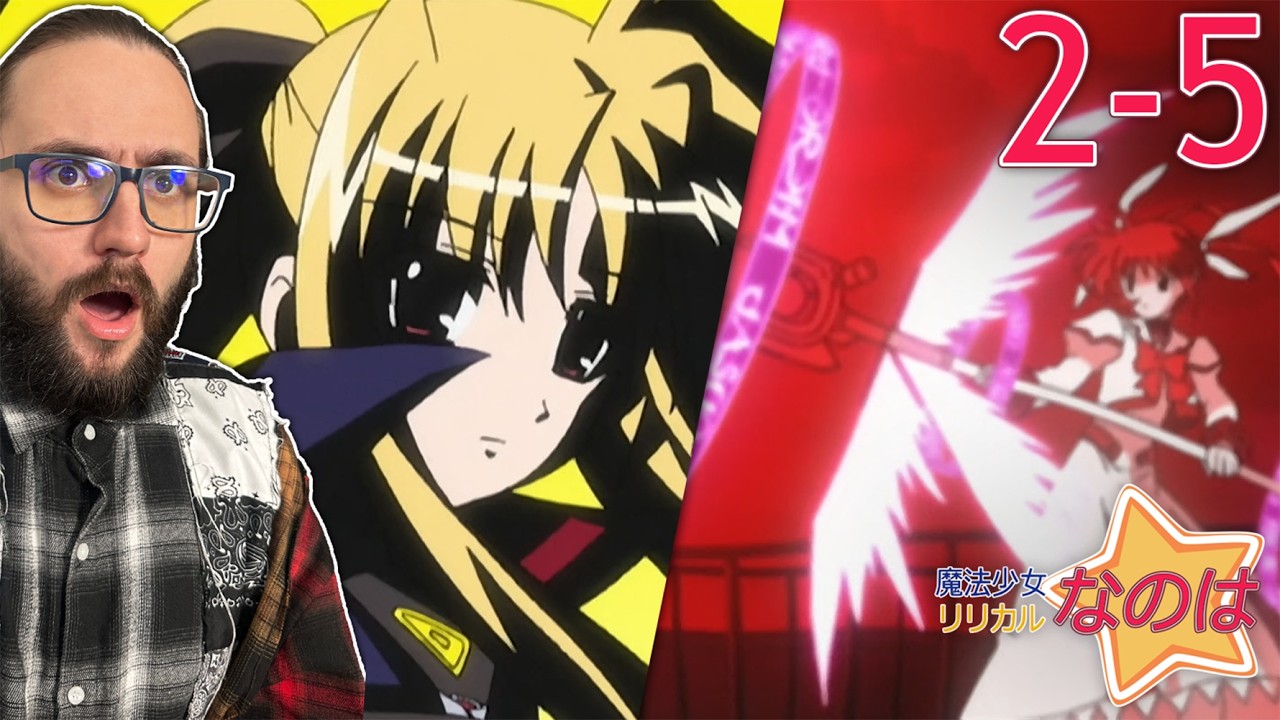 The New Rival?! | Magical Girl Lyrical Nanoha Episode 2-5 REACTION (Re-Upload)