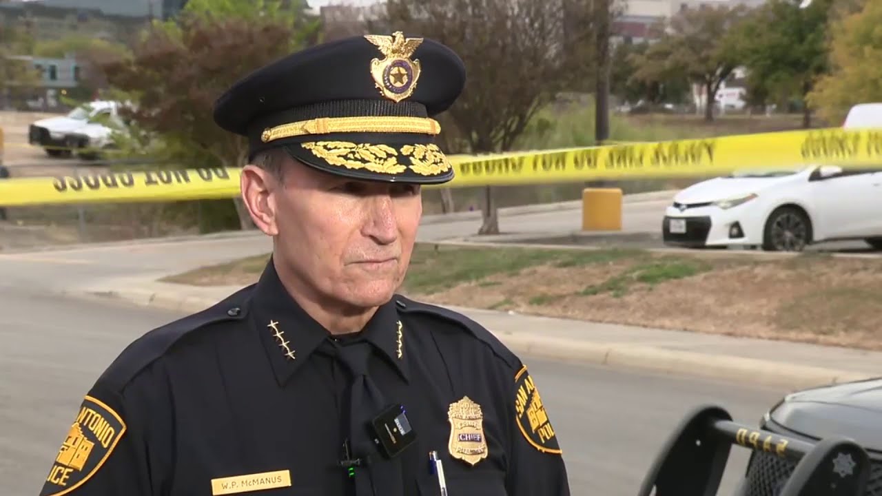 SAPD Chief McManus says officer fatally shot suspect during chase on North Side