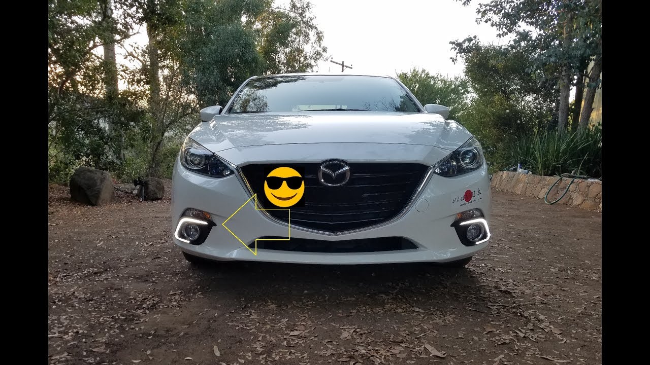 INSTALLING LED DRLs ON A 2015 MAZDA 3