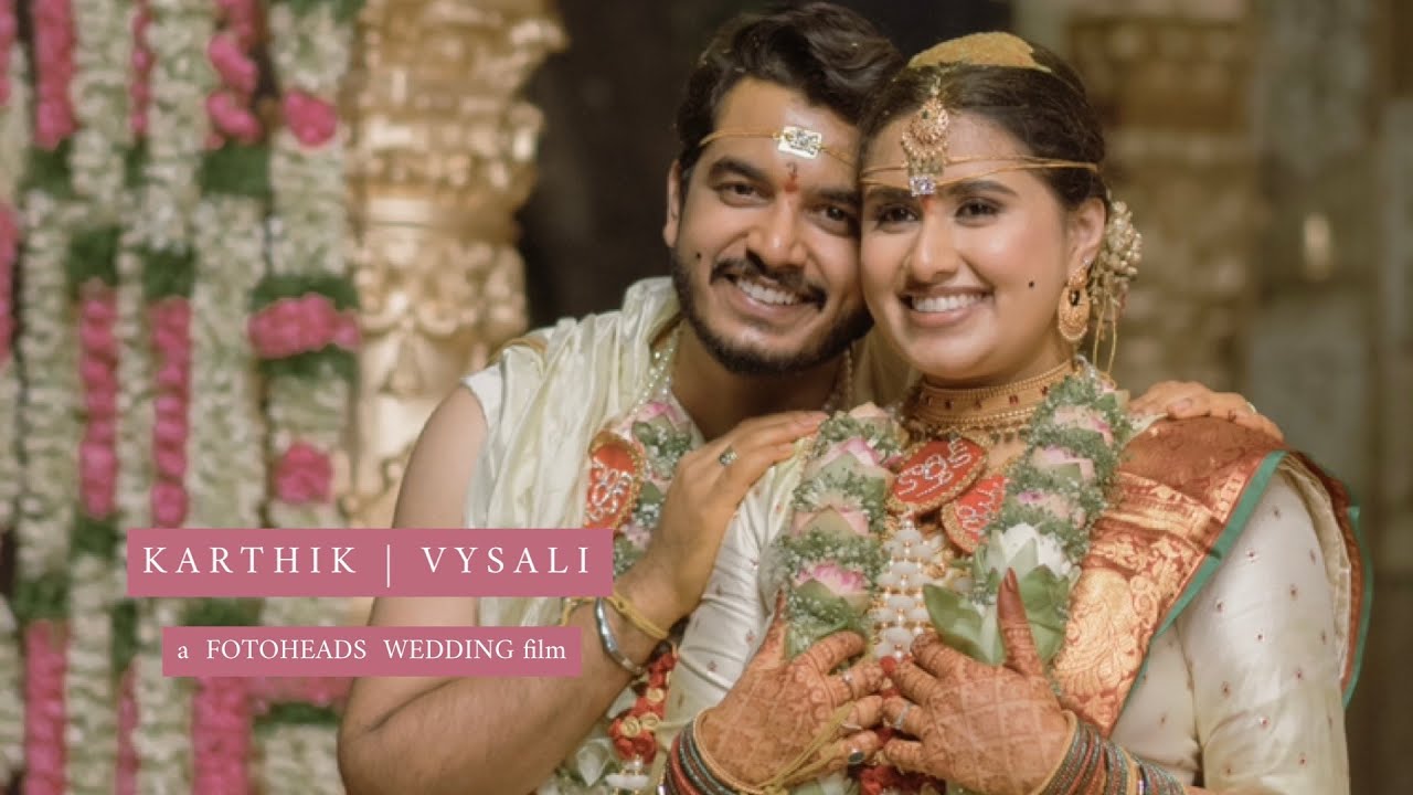 14 YEARS and Counting . Vysali  | Karthik, A wedding Film by FOTOHEADS