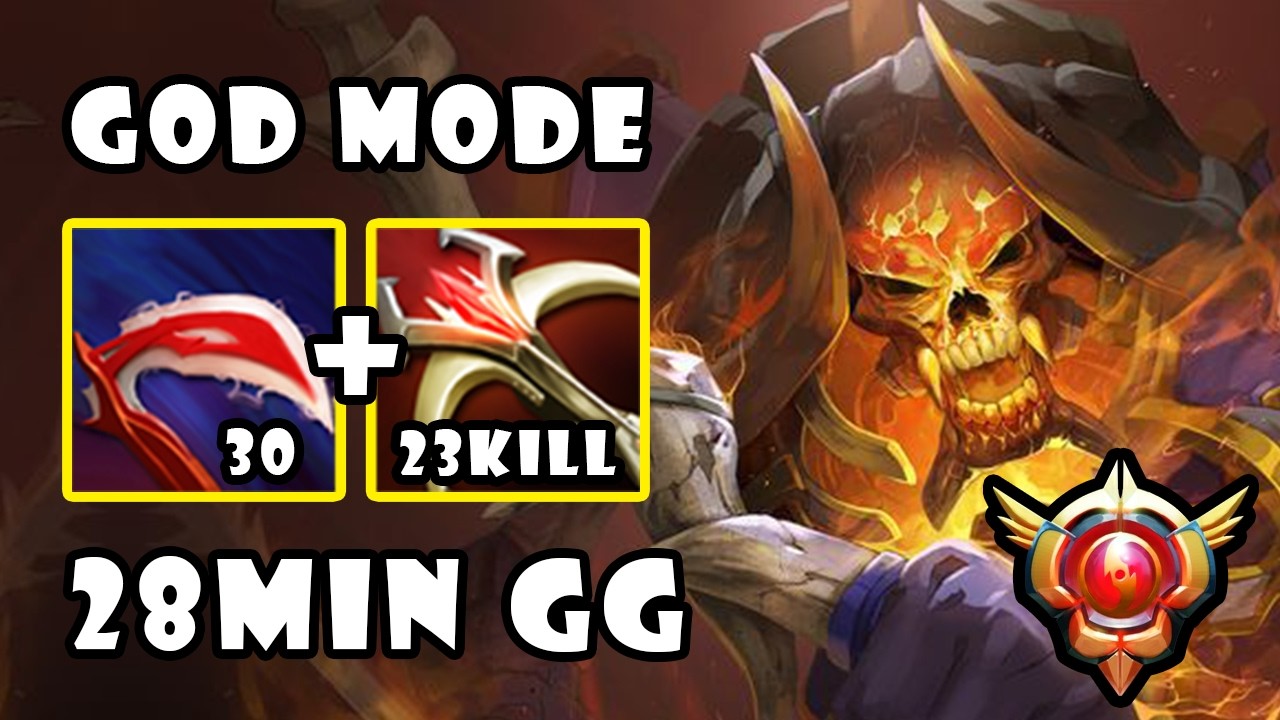 How to Play GOD MOD Carry Clinkz with 28MIN GG Crazy Assassin Instant Deleted | Dota 2 Gameplay 7.40