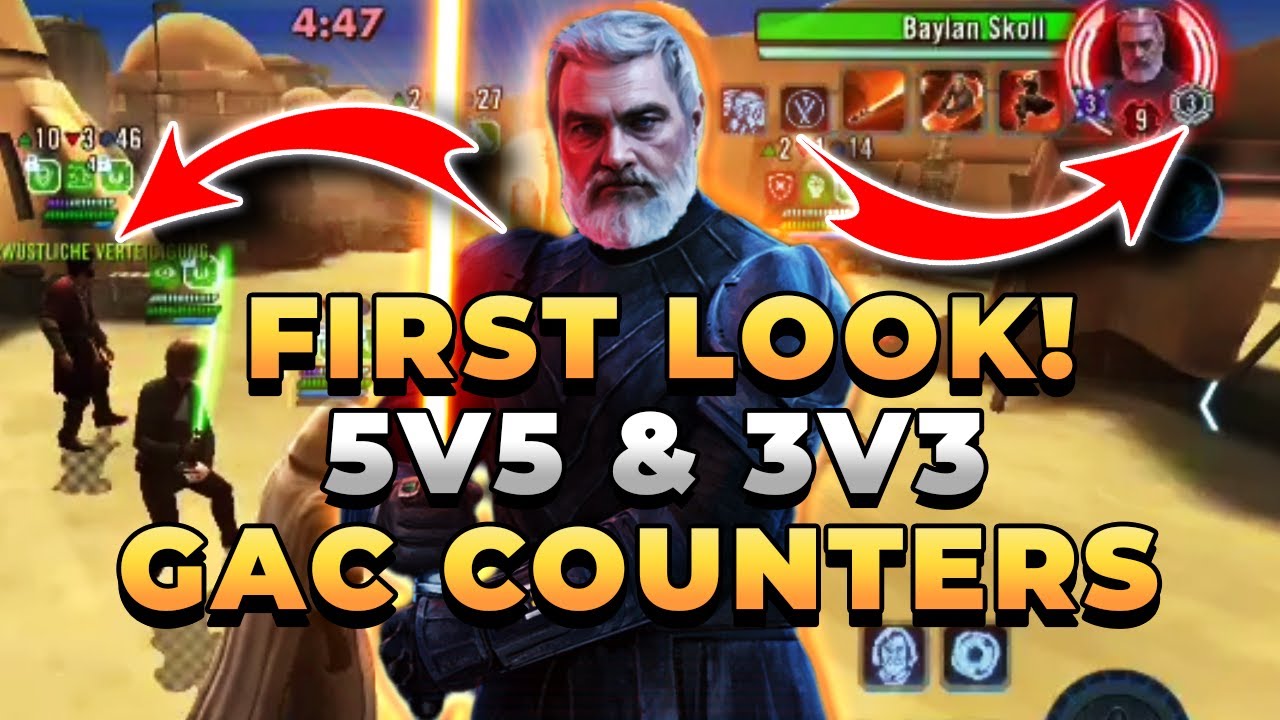 FIRST LOOK! GAC Omis active for Baylan Skoll - What works in 5v5 and 3v3?