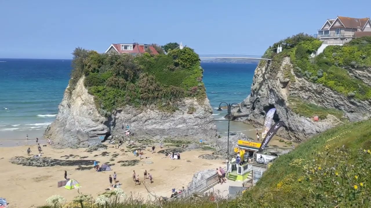 Mawgan Porth to Newquay, Cornwall