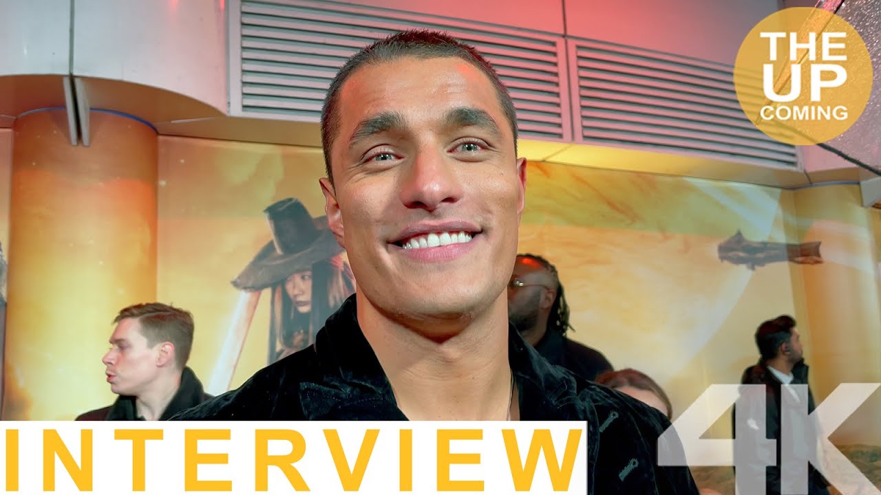 Staz Nair on Rebel Moon – Part One: A Child of Fire at London premiere