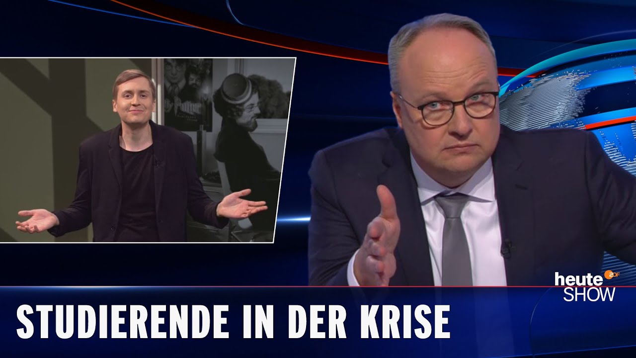 Coronakrise: Jeder vierte Studierende wohnt wieder bei den Eltern | heute-show vom 05.03.2021