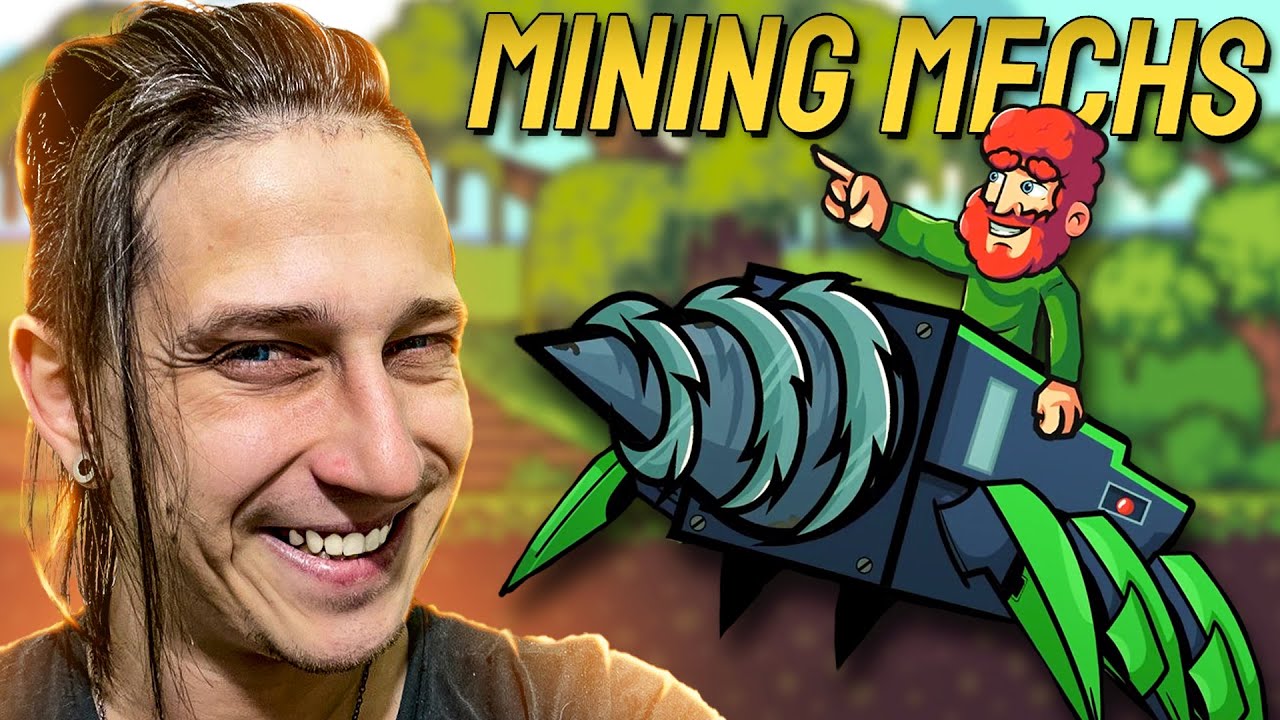 БЕЗУМНО ЗАЛИПАТЕЛЬНОЕ БУРЕНИЕ В Mining Mechs #1