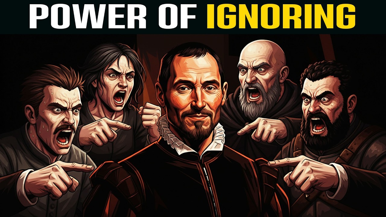 Power Of Ignoring People — The Ruthless Art of Silence:  Machiavelli's Dark Psychology Tricks
