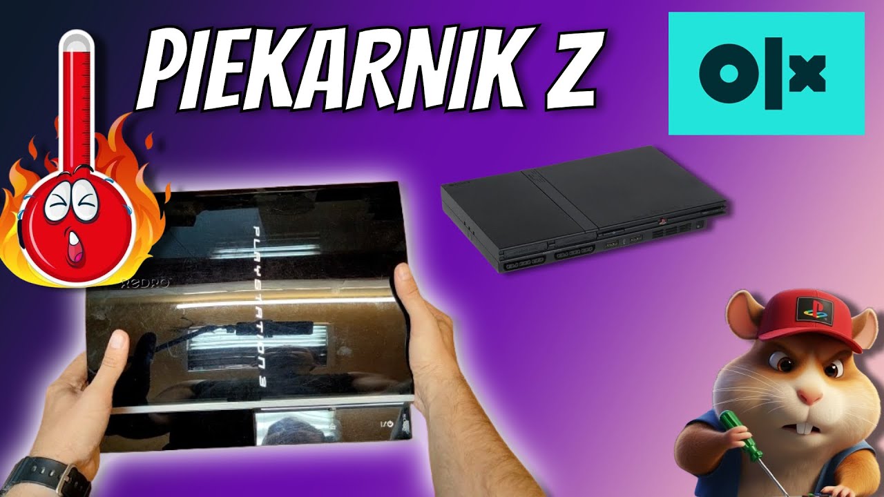 Zestawy z OLX po 100 zł! PS2 Slim i naprawa PS3 Fat (Delid + Undervolting)