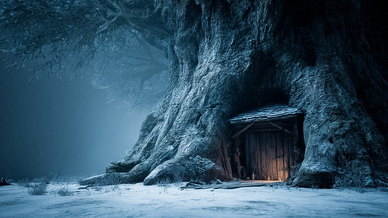Silent Medieval Village in an Oak Forest | Medieval Music for Study & Relaxation