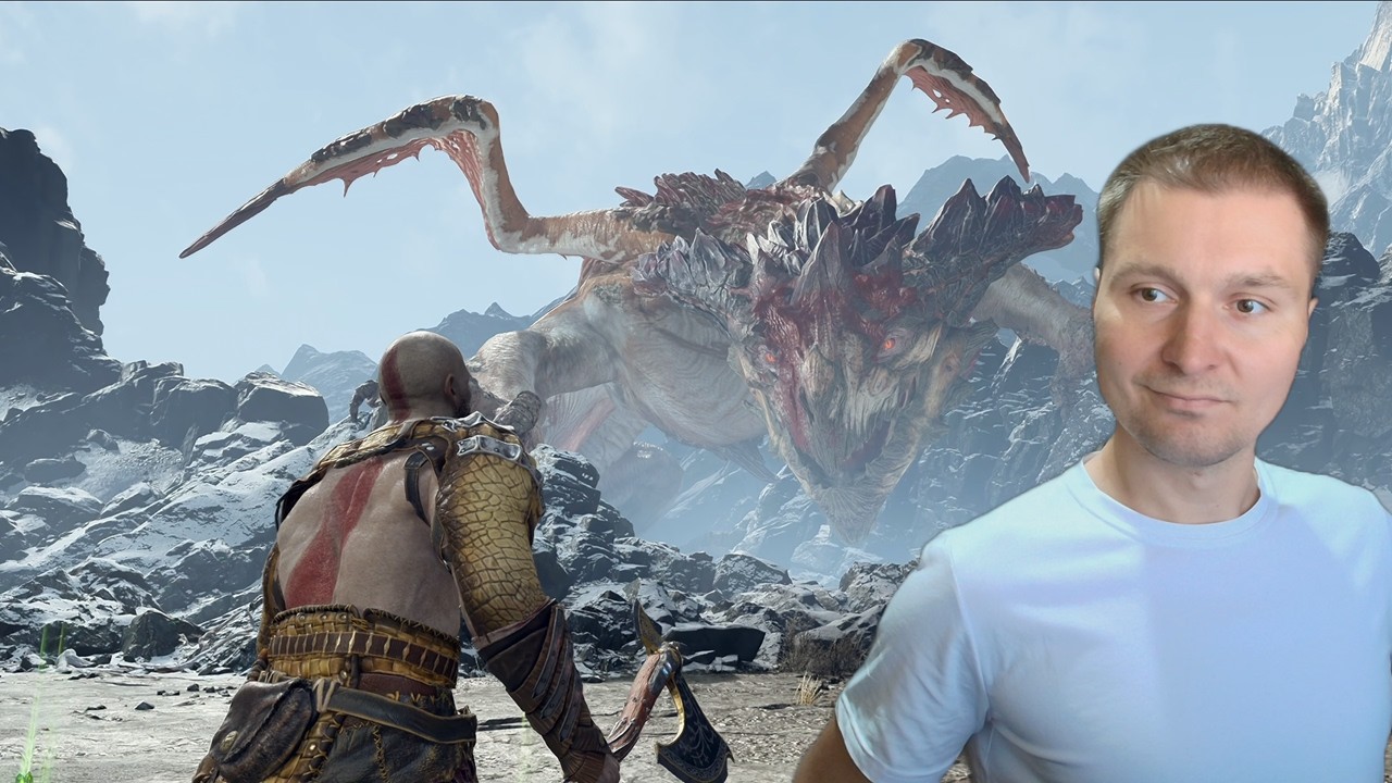 Nos enfrentamos a un dragon! God of War #10