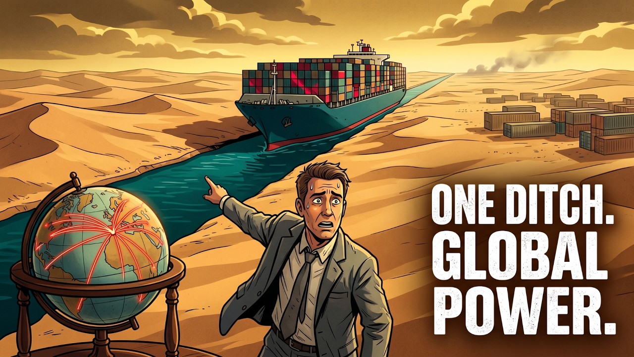 SUEZ CANAL &mdash; The Single Waterway That Controls 15% of Global Trade