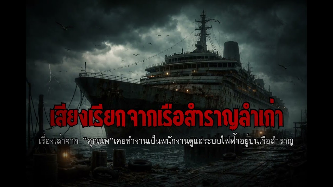 เสียงเรียกจากเรือสำราญลำเก่า #horror #ghost #horrorstories #เรื่องเล่า #เล่าเรื่องผี #เล่าเรื่องหลอน
