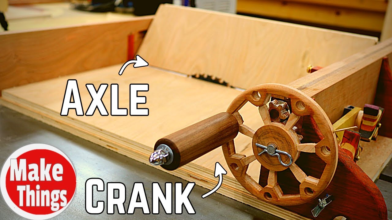 Advanced Crosscut Sled // Crank out Box Joints and Make Miter Cuts in a New Way!